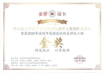 市级工程奖及设计奖2